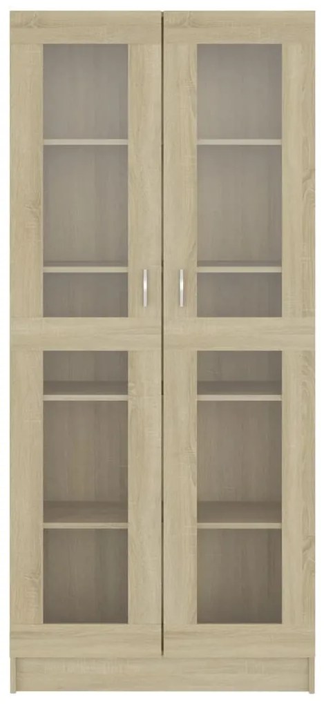 Vitrine Real de 185 cm - Carvalho - Design Moderno