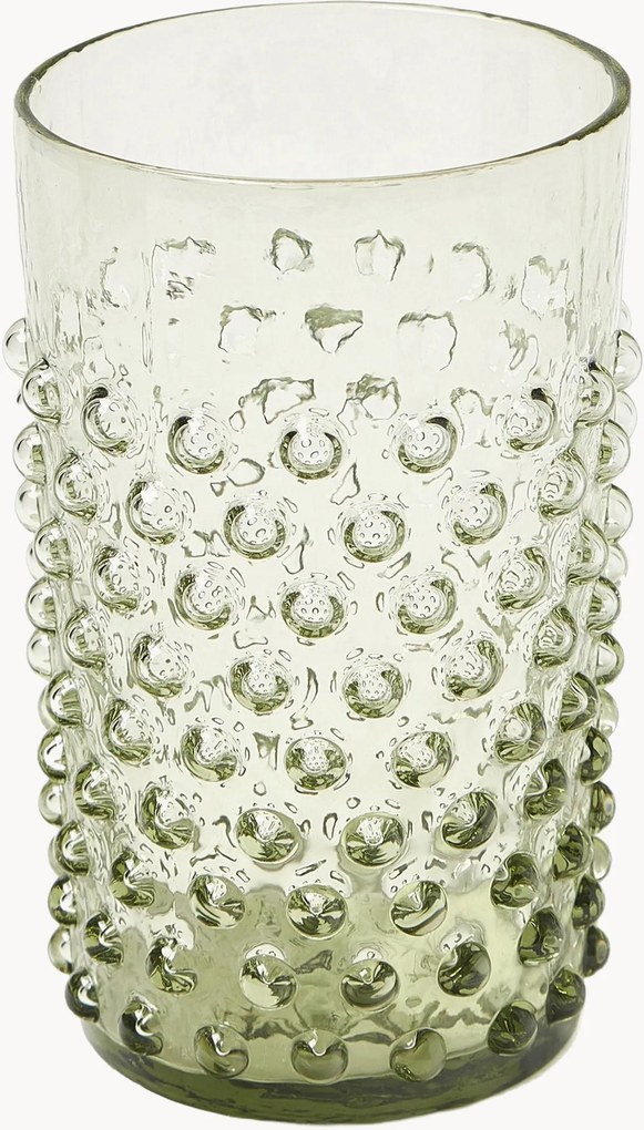 Copos artesanais Hobnail, conjunto de 6