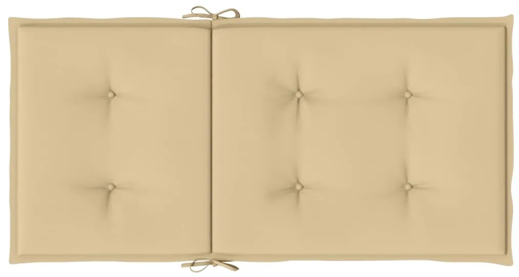Almofadões lombares p/ cadeiras 2pcs 100x50x4cm mesclado tecido