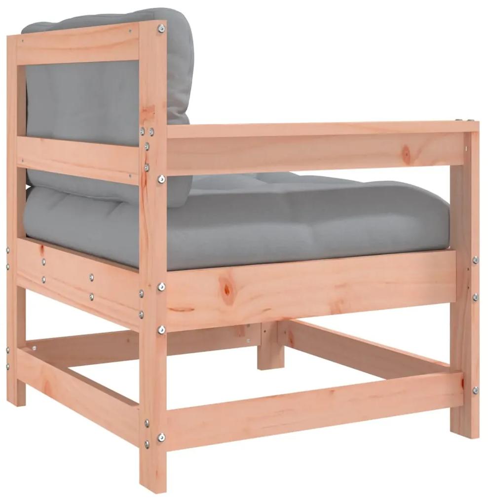 Cadeira de jardim c/ almofadões madeira de douglas maciça