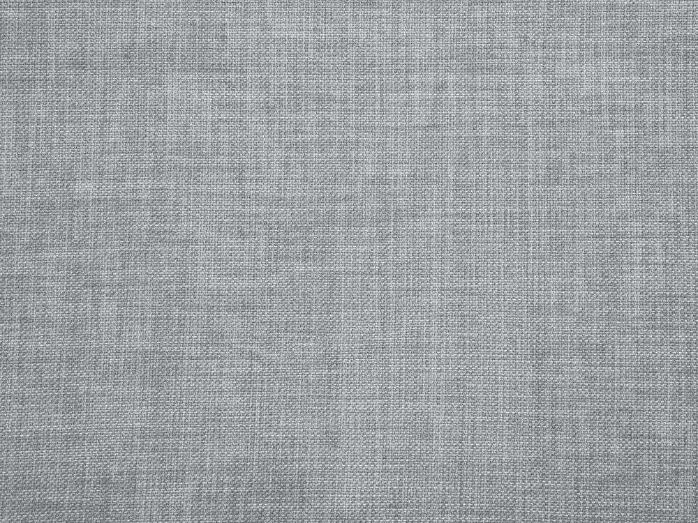 Cama de casal em tecido cinzento claro 160 x 200 cm FITOU Beliani