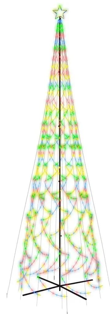 Árvore de Natal em cone 3000 luzes LED 230x800 cm colorido