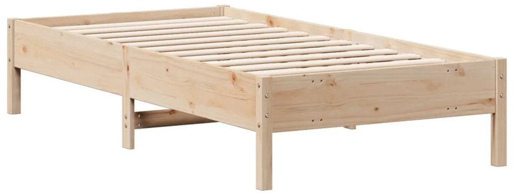 Cama sem colchão 90x190 cm madeira de pinho maciça