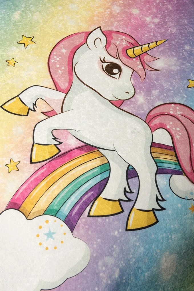 Tapete Unicorn – Multicolor – 140x190 cm | Tribo Home
