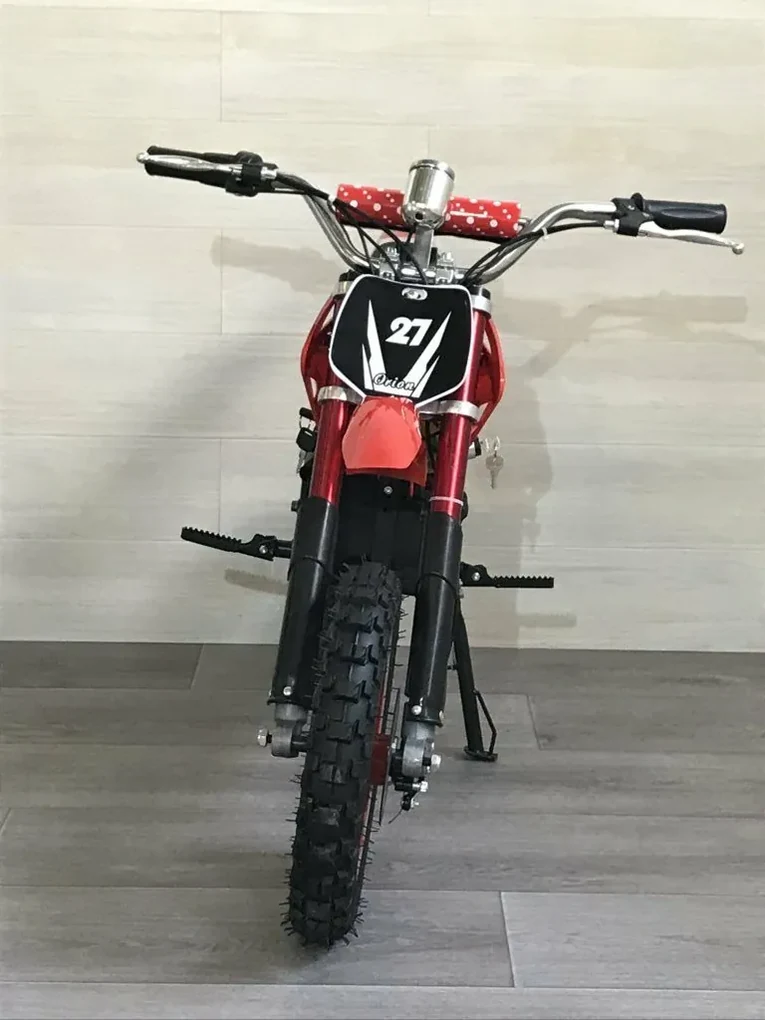 MINI MOTO PARA CRIANÇAS MINICROSS 709 GASOLINA 49CC 4.5CV LARANJA 