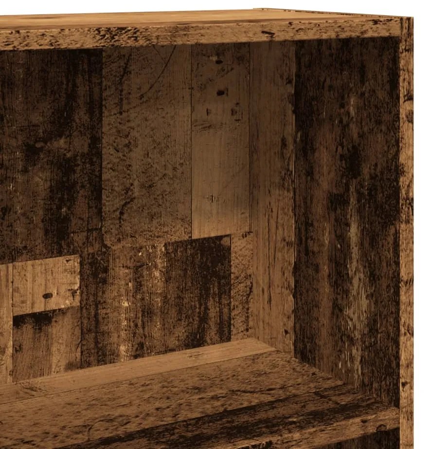 Estante 60x24x143 cm derivados de madeira madeira velha