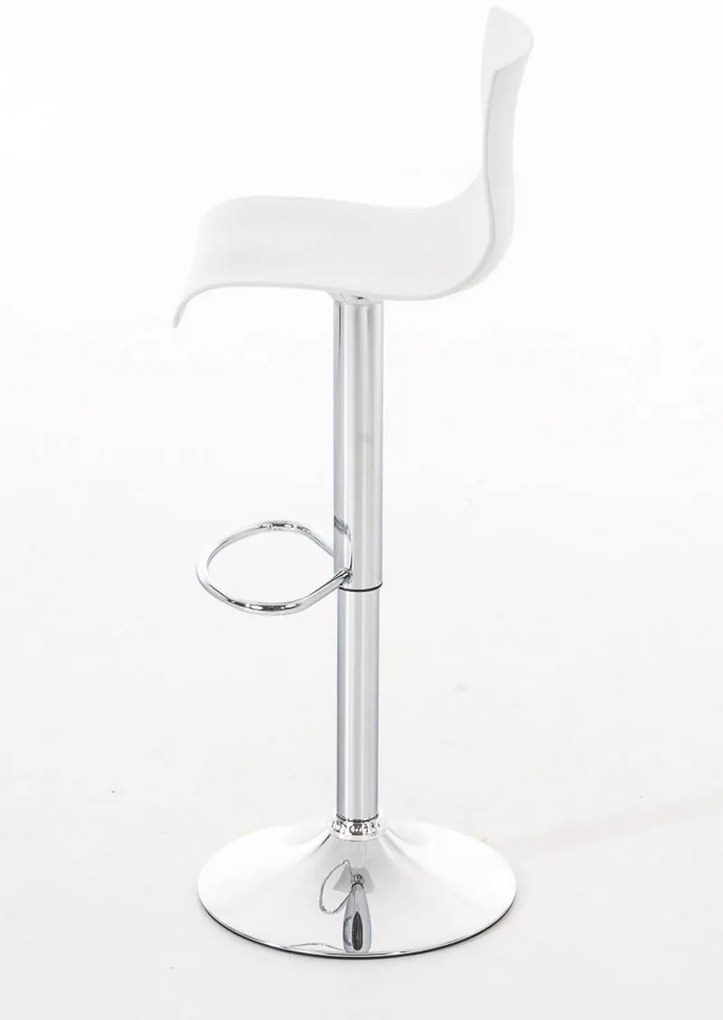 Banco de bar Hoover 39 x 84-104 x 36 cm Branco