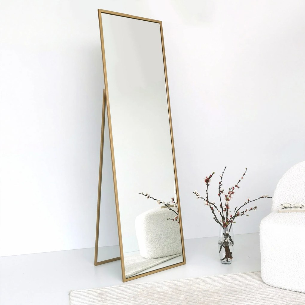 Espelho Cheval Cool – Dourado – 50x170x60 cm