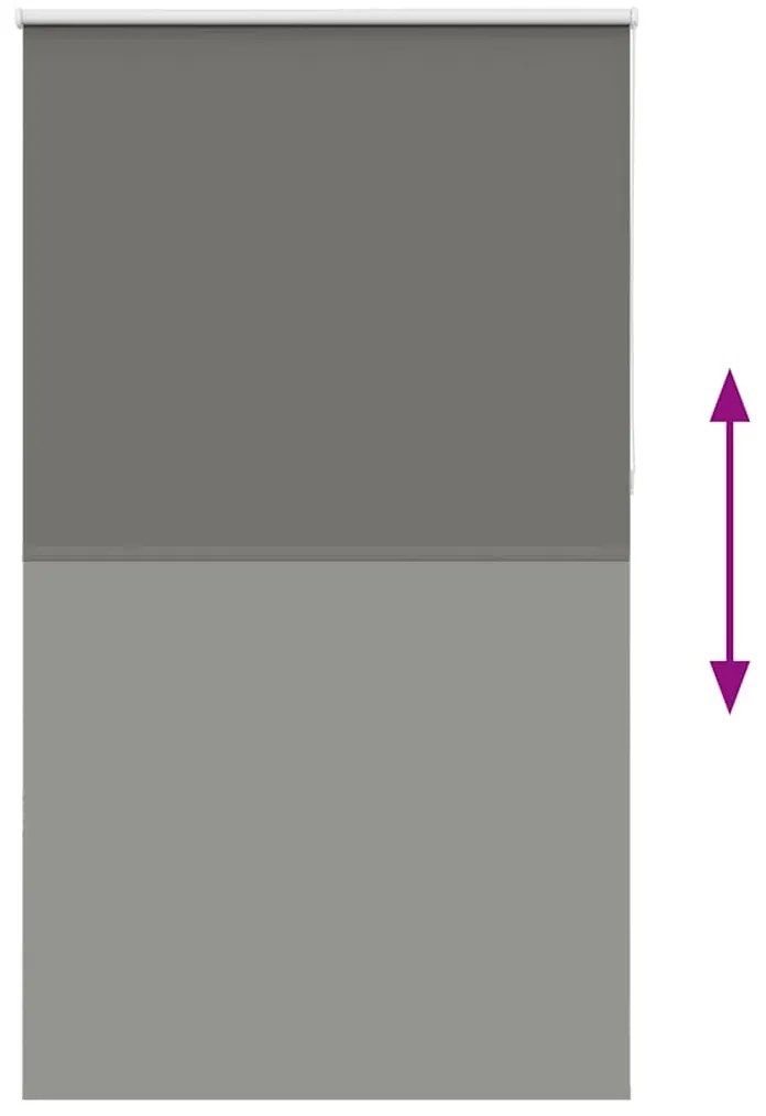 Persiana de enrolar 125x210 cm largura tecido 121,6cm poliéster