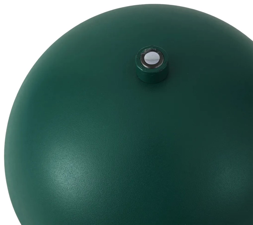 Candeeiro de mesa para exterior verde escuro com LED regulável em 3 níveis IP44 recarregável - Keira Moderno