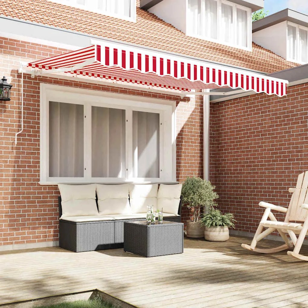 Tecido de substituição para toldo para estrutura de 2.5x2 m Vermelho e