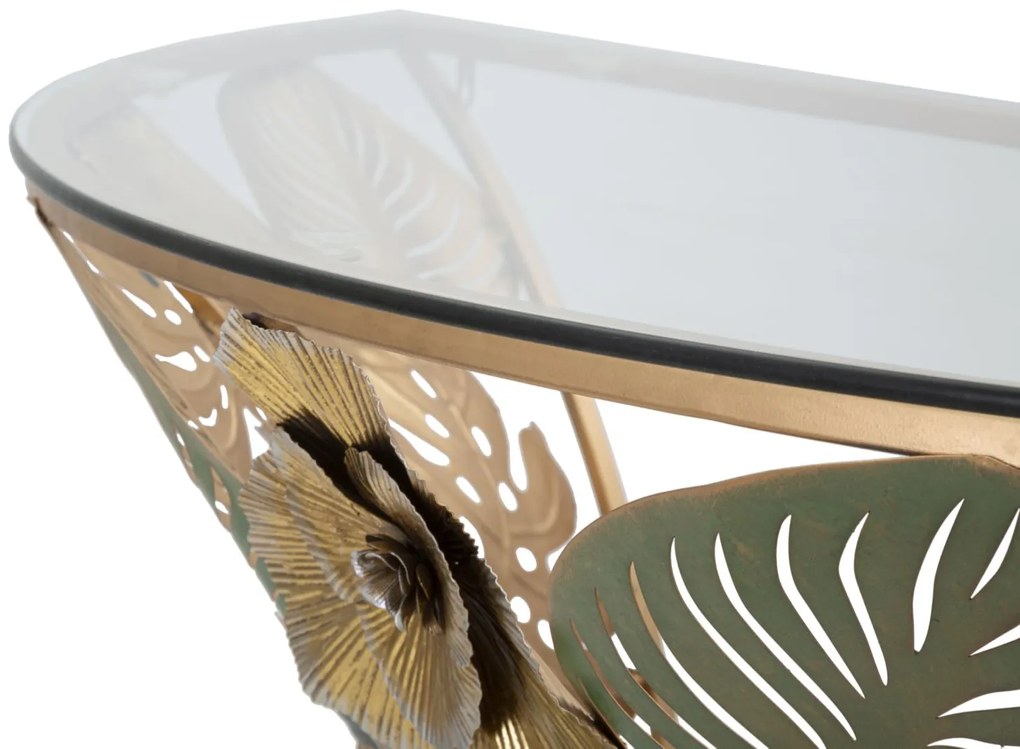 MESA DE CONSOLA DE PAREDE AMAZ 120X40,5X37,2 CM MULTICOLORIDO