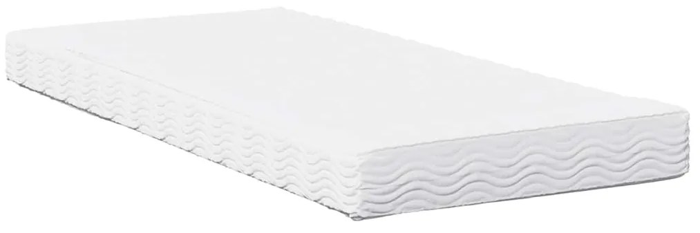 Sofá-cama com colchão 80x200 cm madeira de pinho maciça