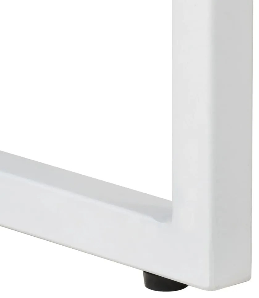 Mesa de jantar 120x60x76 cm madeira acácia maciça e mangueira