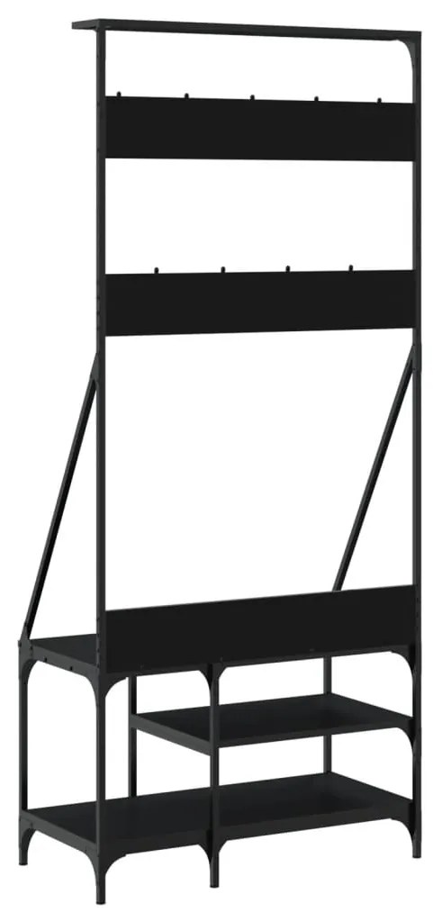 Conjunto de Entrada - Bengaleiro c/ arrumação de calçado 80x40x184 cm