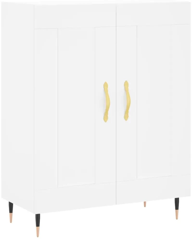 Armário alto 69,5x34x180 cm derivados de madeira branco