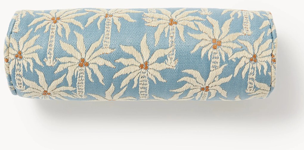 Almofada de rolo artesanal para exterior Laura