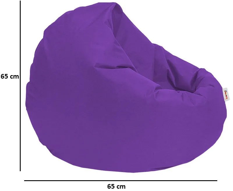 Pufe de Jardim Iyzi 100 – Roxo – 100x100x20 cm | Tribo Home