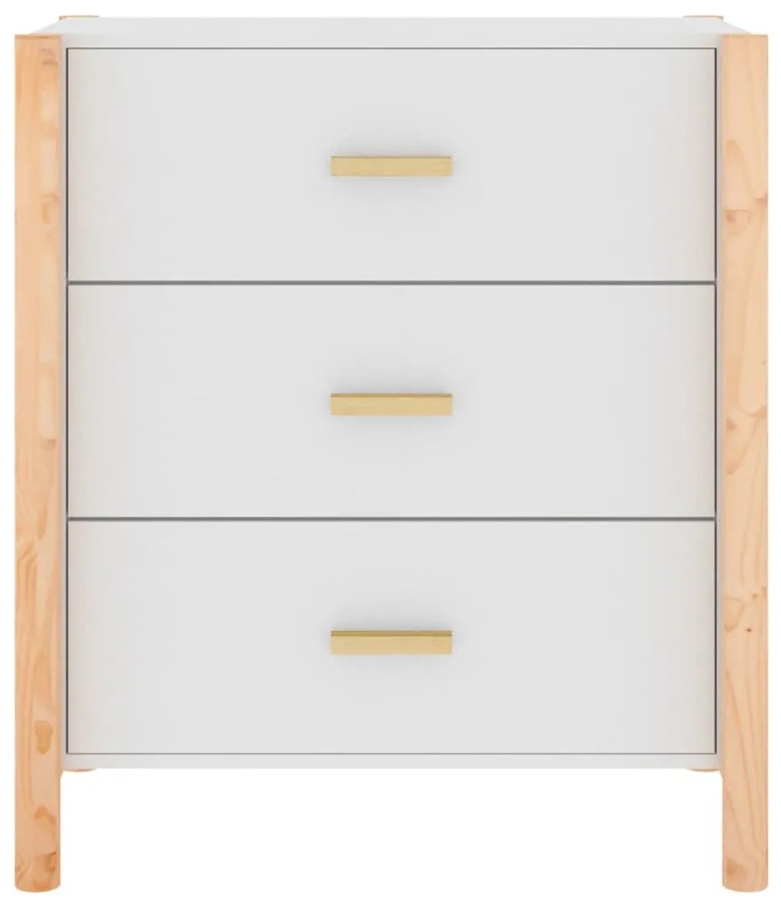 Aparador 62x38x70 cm derivados de madeira branco