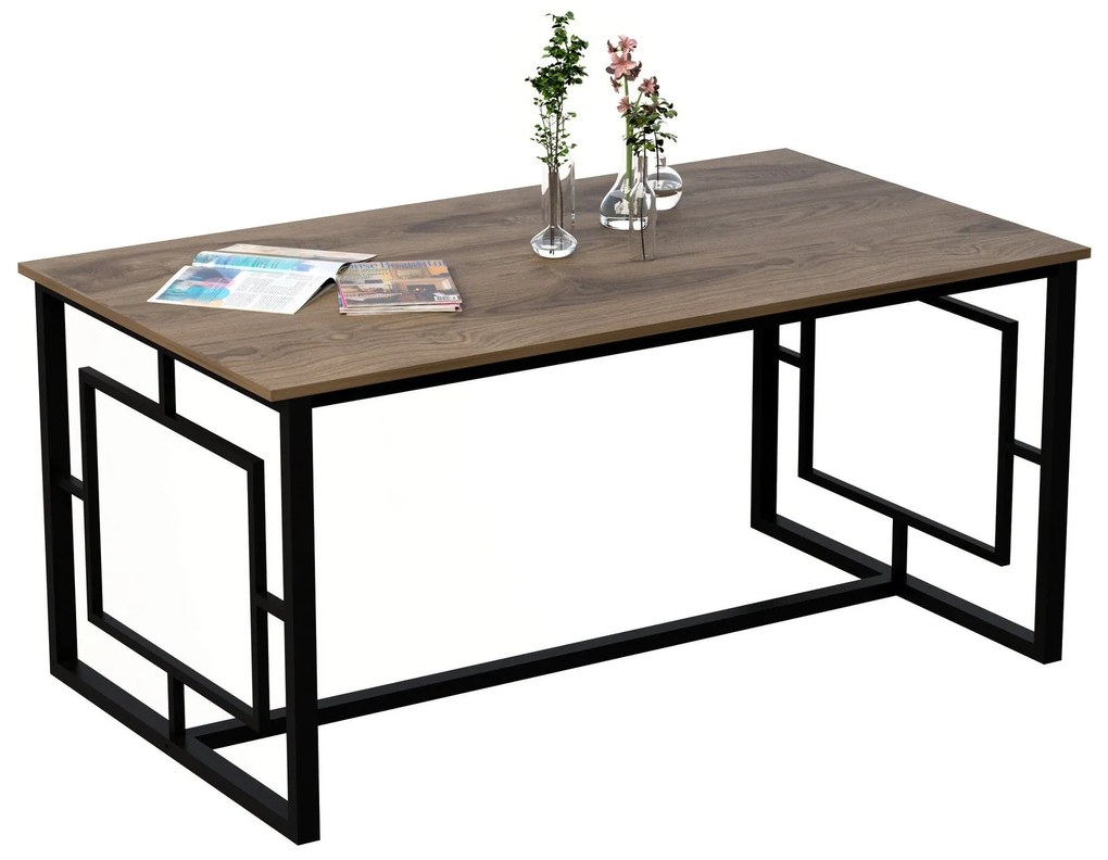 Mesa de Jantar Alin – Nogueira Preta – 160x76x90 cm
