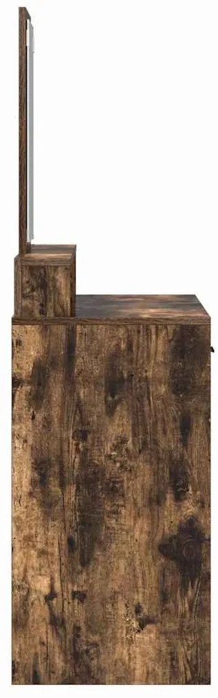 Carvalho Fumado Madeira Sólida 100 x 41 x 140 cm