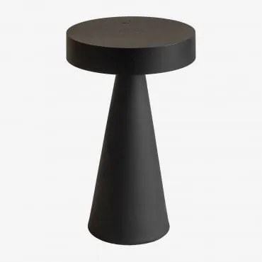Lâmpada De Mesa Led Sem Fios Para Exterior Catinca Preto - Sklum