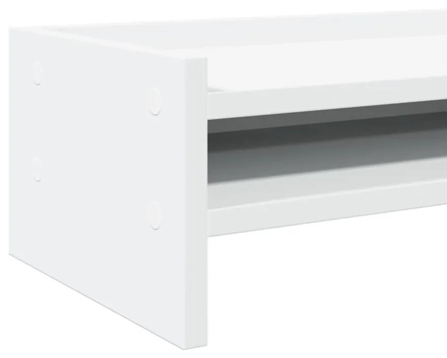 Suporte para monitor 42x24x16 cm derivados de madeira branco