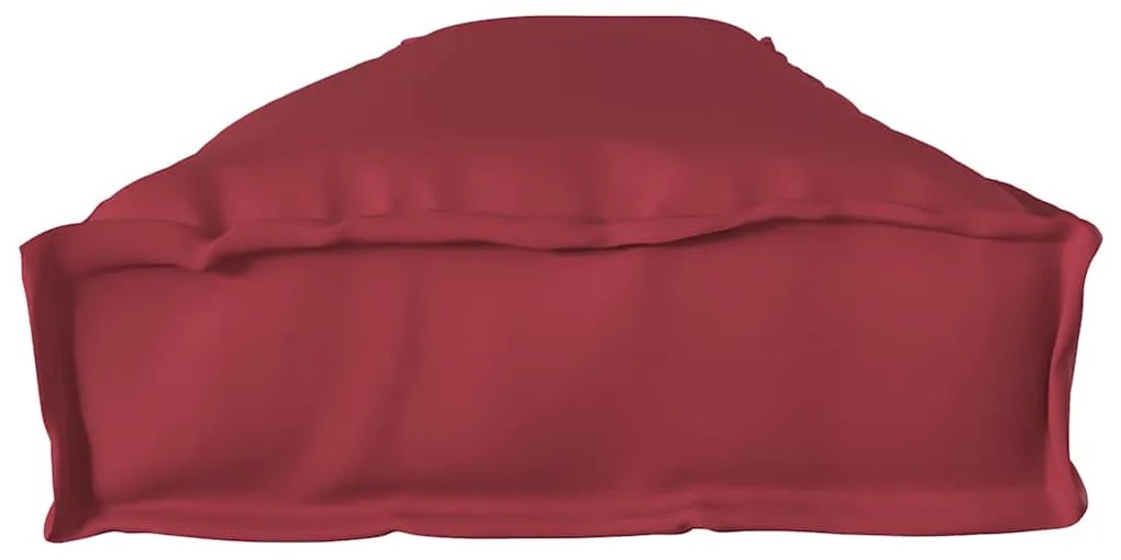 Almofada para Banco Vermelha Vinho 200x40x8 cm em Tecido Oxford