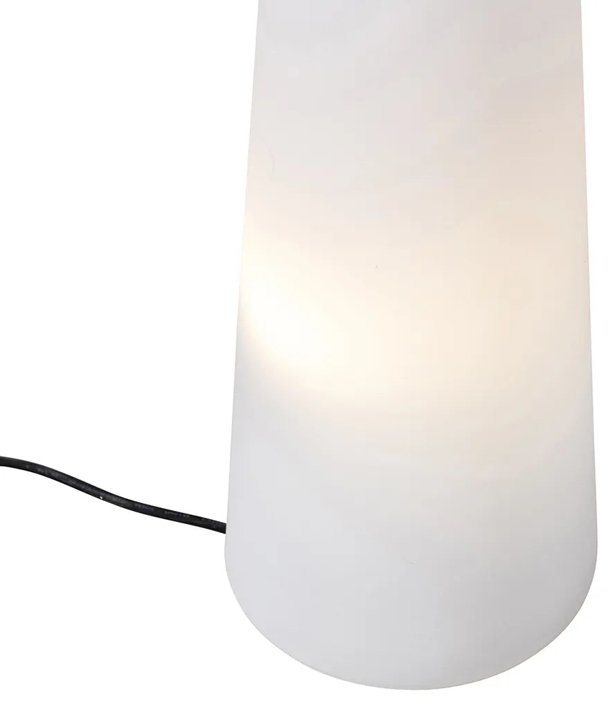 Candeeiro de pé exterior inteligente branco com LED A60 IP44 - Katrijn