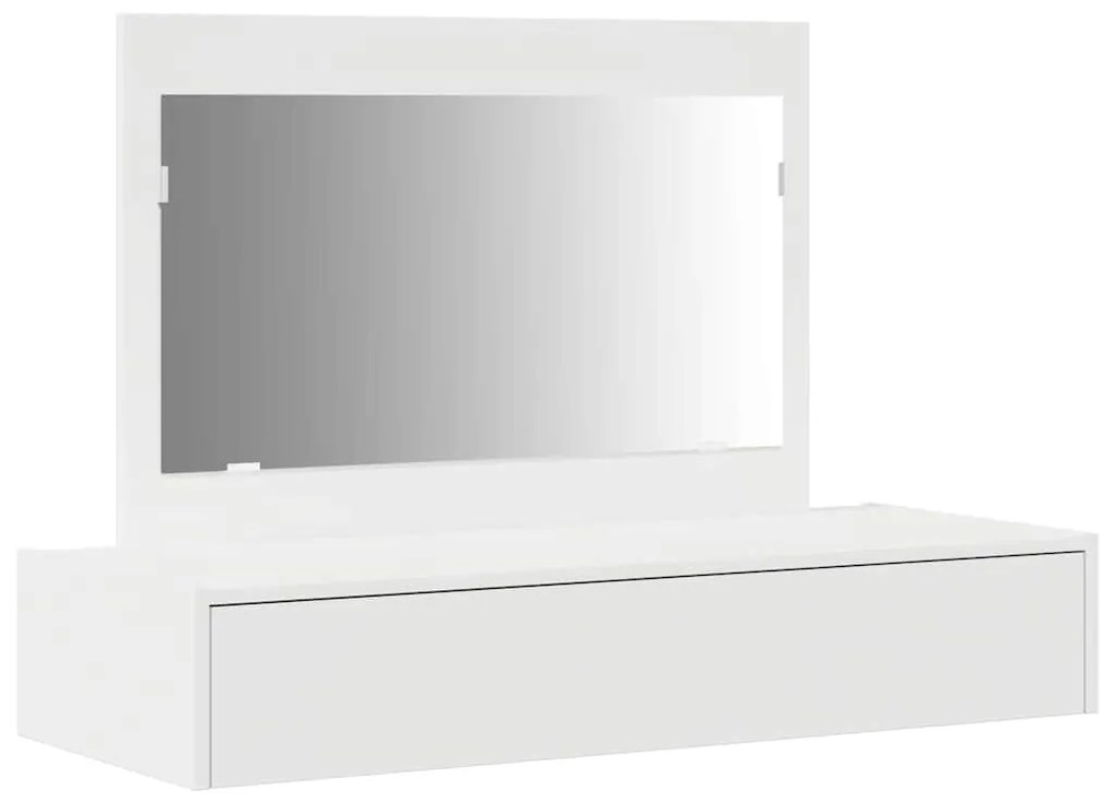 Aparador de parede branco 100x40x70 cm