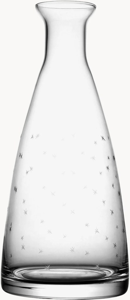 Jarro em cristal artesanal Stars, 850 ml