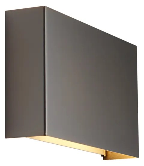 Candeeiro de Parede Moderno Gunmetal 2-Luzes - Otan