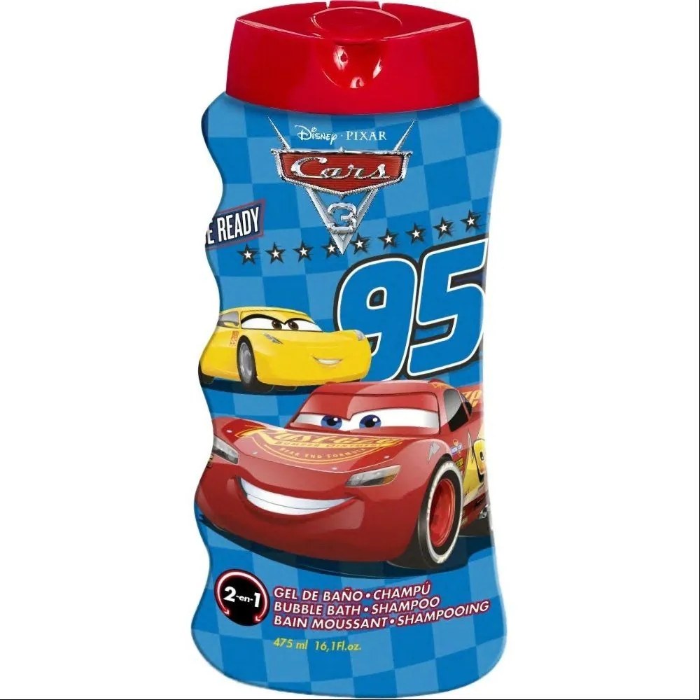 Gel e Champô 2 em 1 Cars 3 (475 Ml)