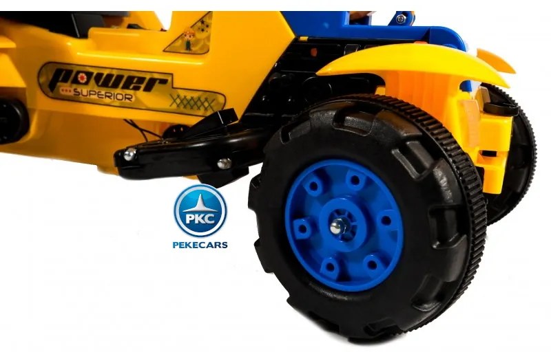Tractor a Pedais Power Superior com Pá Dianteira