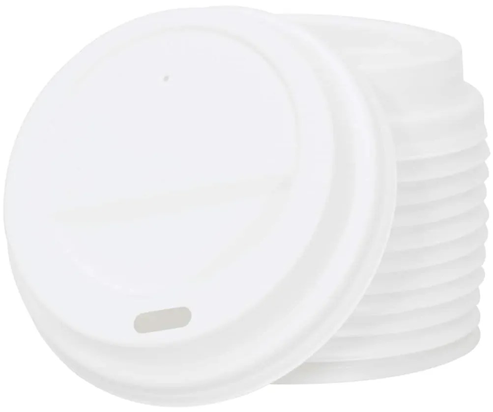 Copos de café de papel com tampas 1000 pcs 8oz 240ml