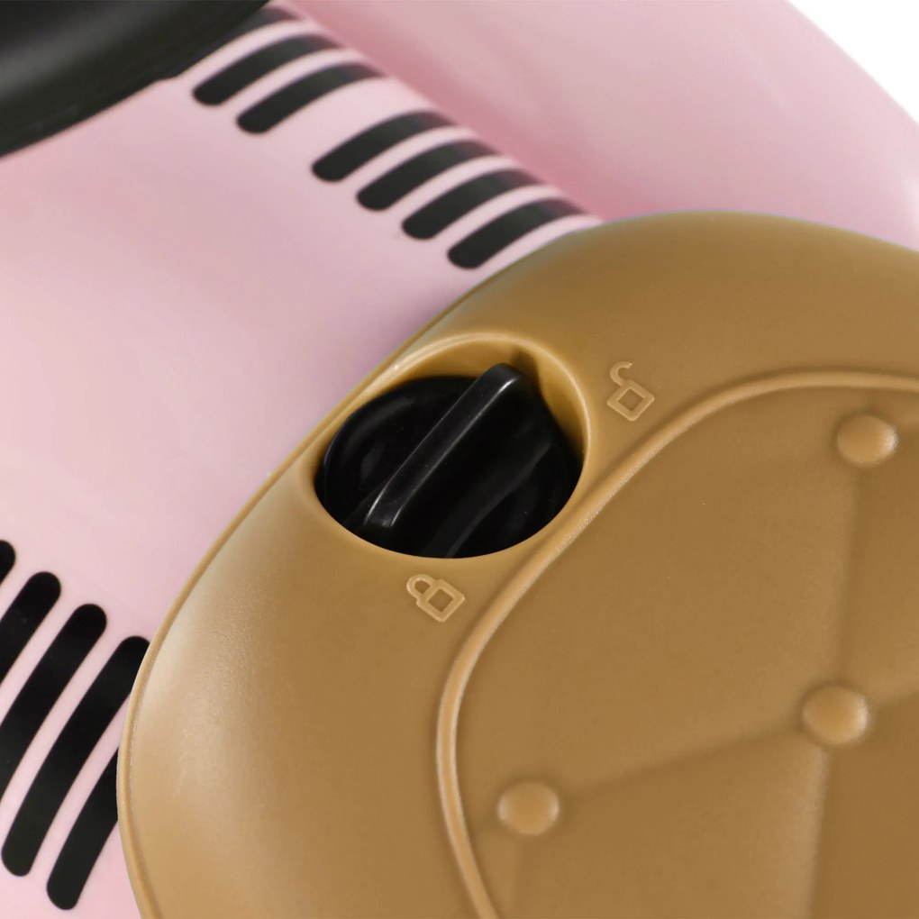 Carro Andador para Bebé de 12 a 36 Meses com Buzina Compartimento de Armazenamento e Volante 58x27x35 cm Rosa