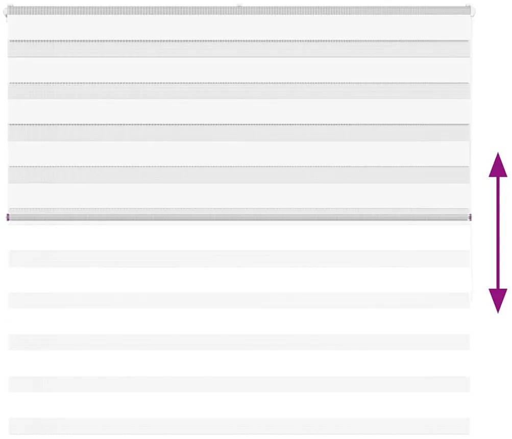 Cortina de zebra 160x150 cm largura do tecido 155,9cm poliéster