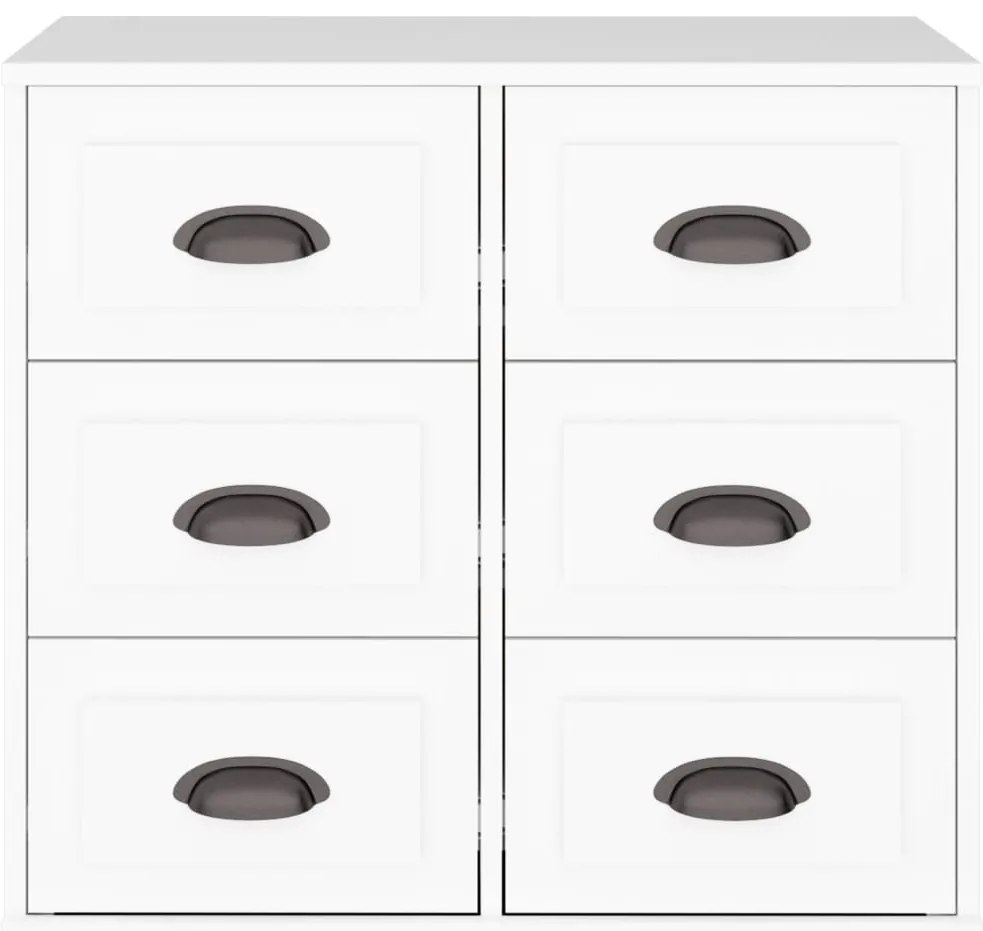 Aparador 70x35,5x67,5 cm derivados de madeira branco