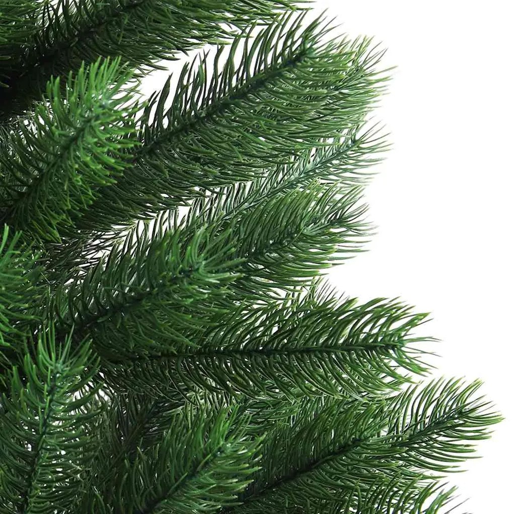 Árvore de Natal artificial agulhas realistas 65 cm verde