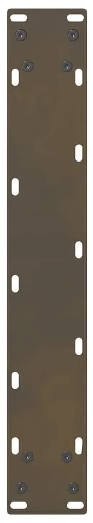 Pés de mesa de bar em aço natural, 2 peças, 50x(90-91) cm, aço