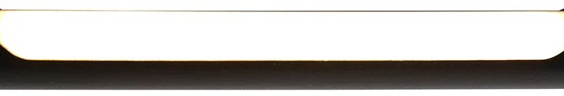 Candeeiro de Mesa Design Preto c/ LED e Dimmer Tátil - Palka