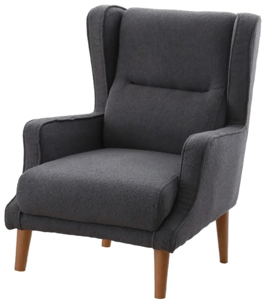 Cadeira Wing Klam – Fume – 78x94x70 cm