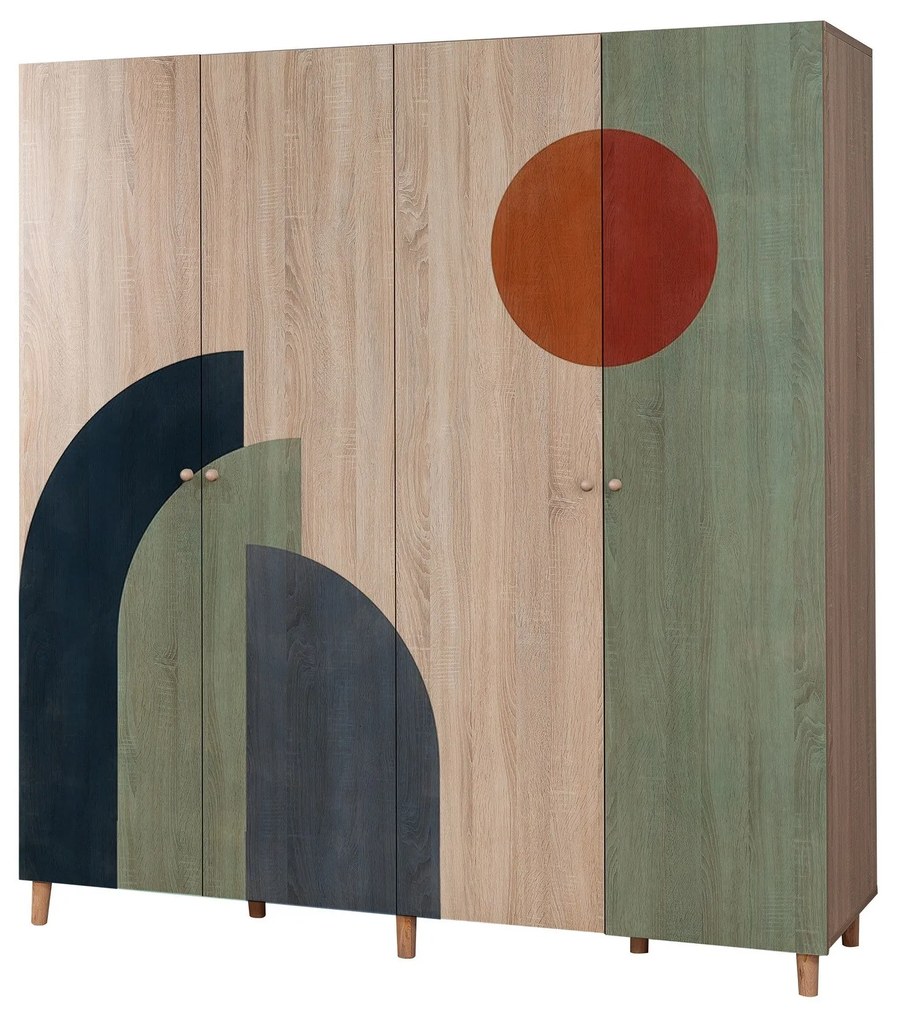 Guarda-roupa Loni – Sonomo – 180x192x52 cm