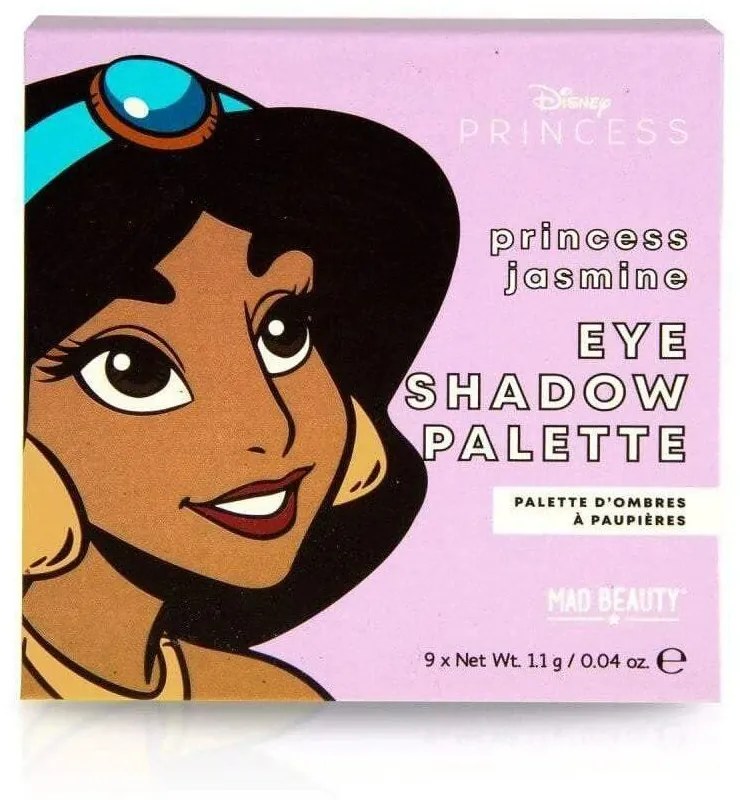 Paleta de Sombras de Olhos Mad Beauty Disney Princess Jasmine Mini (9 X 1,1 G)