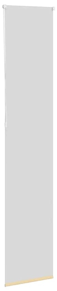 Persiana de enrolar 40x210 cm largura tecido 35,7 cm poliéster
