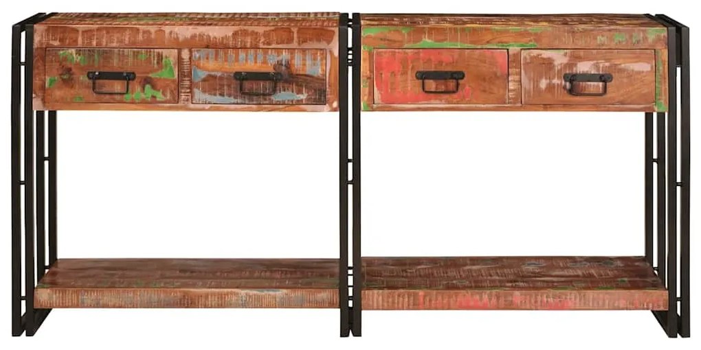 Mesas de Console (Conjunto de 2) com Gavetas - Cores Variadas, Feitas