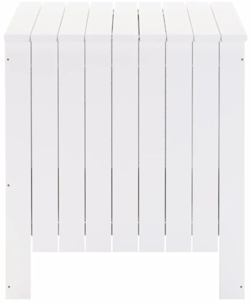 Caixa de arrumação c/ tampa RANA 80x49x54cm pinho maciço branco