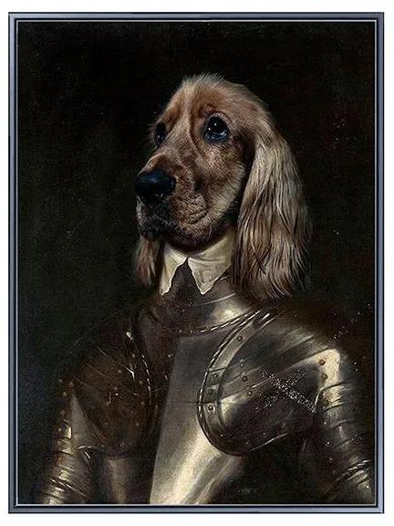 Pintura Mister Dog (100 x 75 x 2,5 cm)
