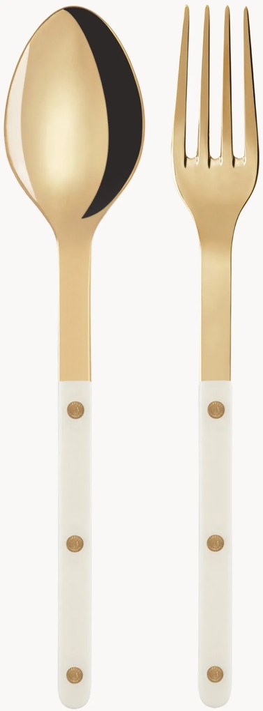 Talheres para salada em aço inoxidável Bistrot