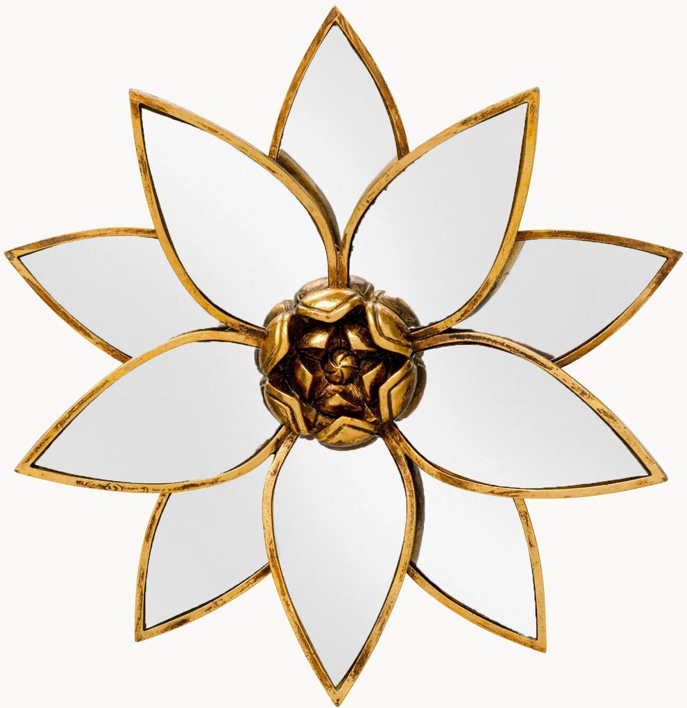 Objeto de parede artesanal Lotus